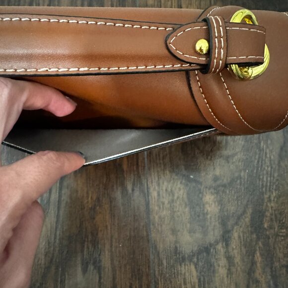 Medium Top Handle Crossbody Bag Brown - Picture 3 of 8